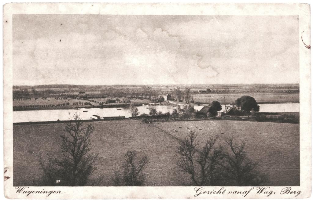966107 Wageningen Niet Gelopen, Ophalen of Verzenden, 1920 tot 1940, Ongelopen, Gelderland