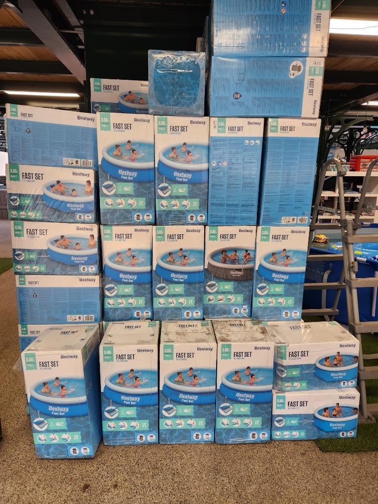 Bestway Zwembaden Uitverkoop !, Tuin en Terras, Zwembaden, Ophalen, 200 tot 300 cm, 80 tot 120 cm, Nieuw