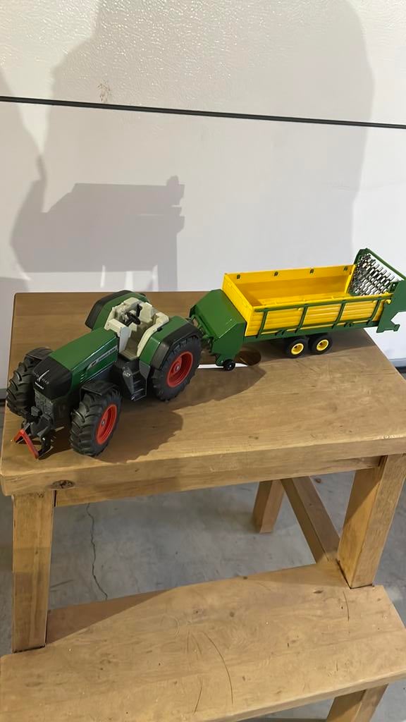 Fendt 930 tractor met hooiwagen, Ophalen, Zo goed als nieuw, Tractor of Landbouw, Overige merken