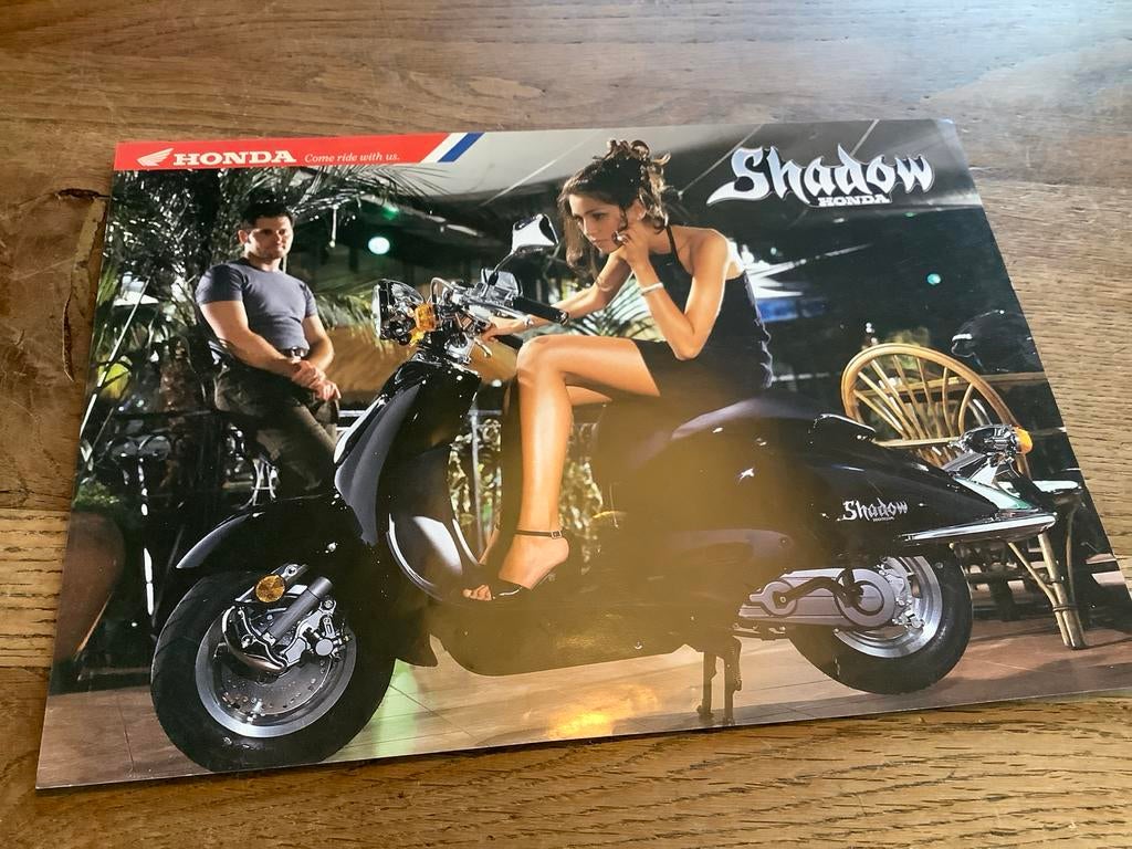 Honda Shadow Brochure - Zeldzaam!   (17), Verzenden, Honda