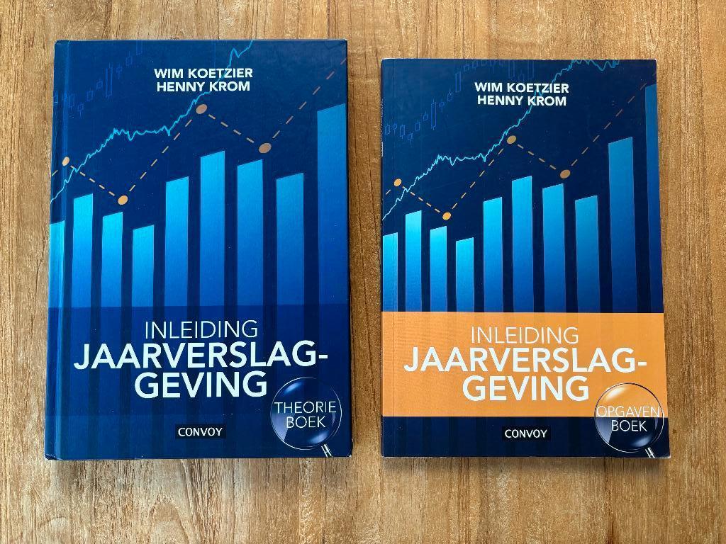 Inleiding jaarverslaggeving, Boeken, Zo goed als nieuw, Wim Koetzier, Beta, HBO