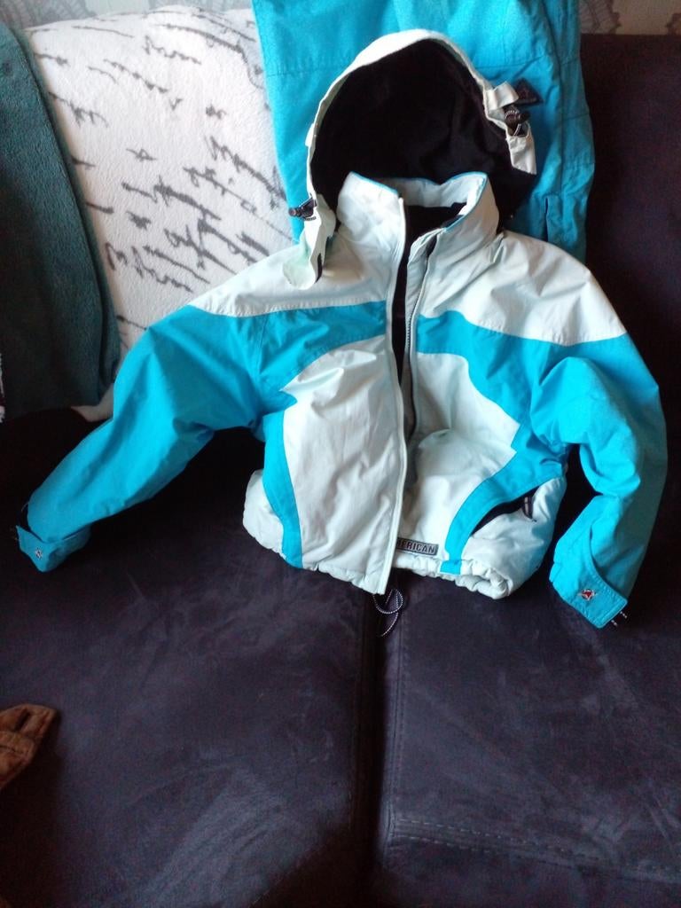 American skipak maat  140 - Slechts 1x gedragen!, Kleding | Dames, Wintersportkleding, Zo goed als nieuw, Pak, Maat 34 (XS) of kleiner