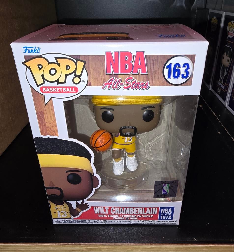Funko Pop! 163 Wilt Chamberlain (NBA All Stars), Ophalen of Verzenden, Nieuw