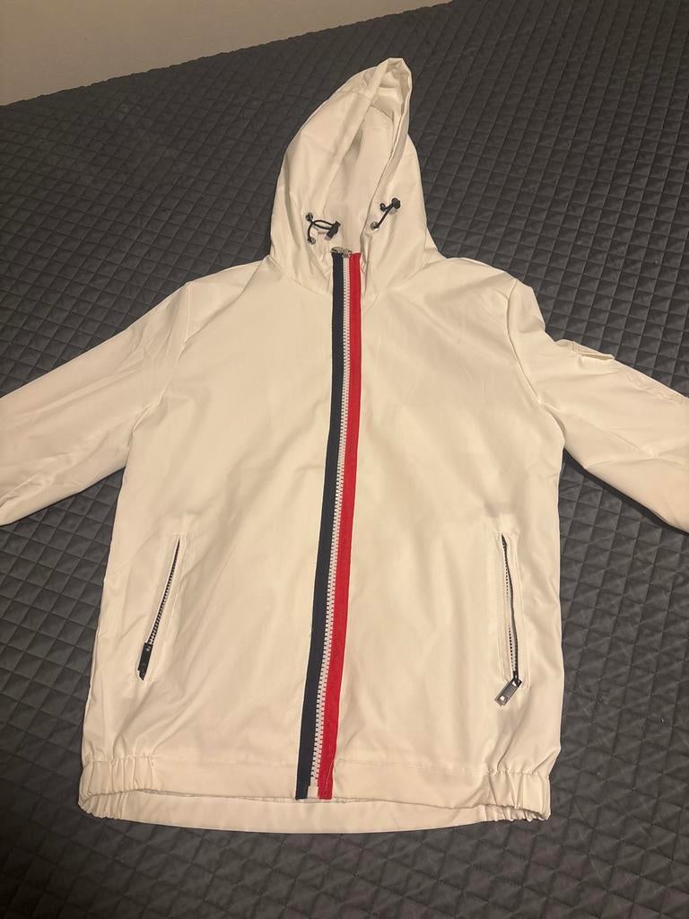 Witte Jas met Rits - Nieuwstaat, Ophalen of Verzenden, Zo goed als nieuw, Overige maten, Wit