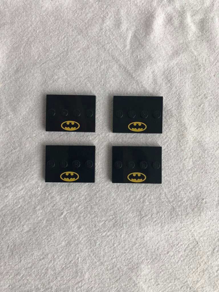Lego Batman display standaard (plaatje) - 4st, Lego, Lego, Lego, Ophalen of Verzenden