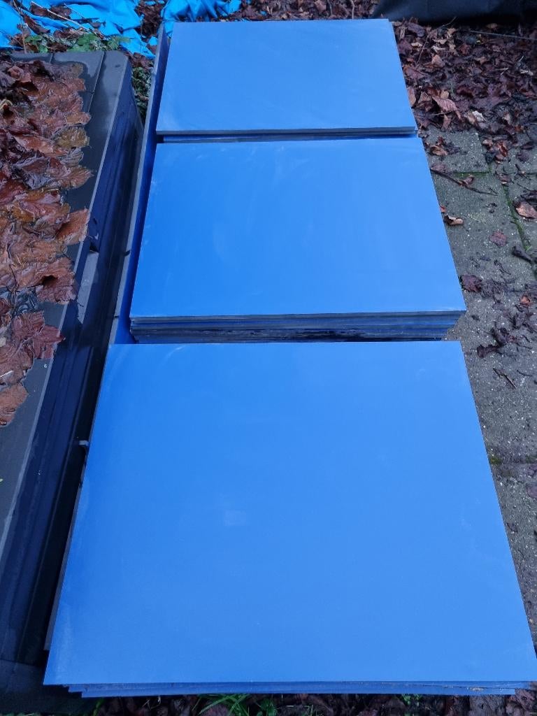 Trespa plaatjes blauw - Nieuw, Ophalen, Nieuw, Minder dan 20 mm