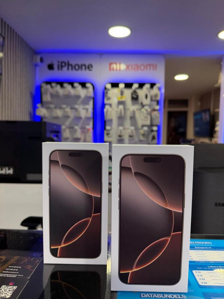 iPhone 16 Pro Max 1TB - Nieuw in gesealde doos!, Telecommunicatie, Mobiele telefoons | Apple iPhone, Ophalen of Verzenden, Apple inc