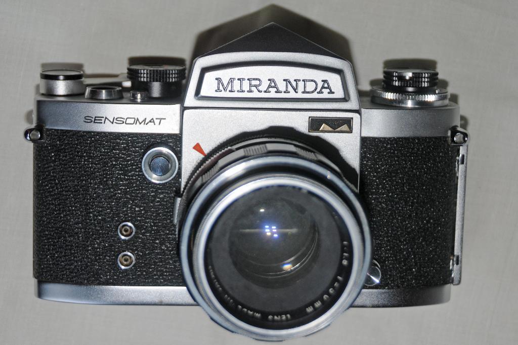 Miranda Sensomat SLR 35 x 24 mm kleinbeeld fotocamera, Ophalen of Verzenden, Zo goed als nieuw, Spiegelreflex, Overige Merken