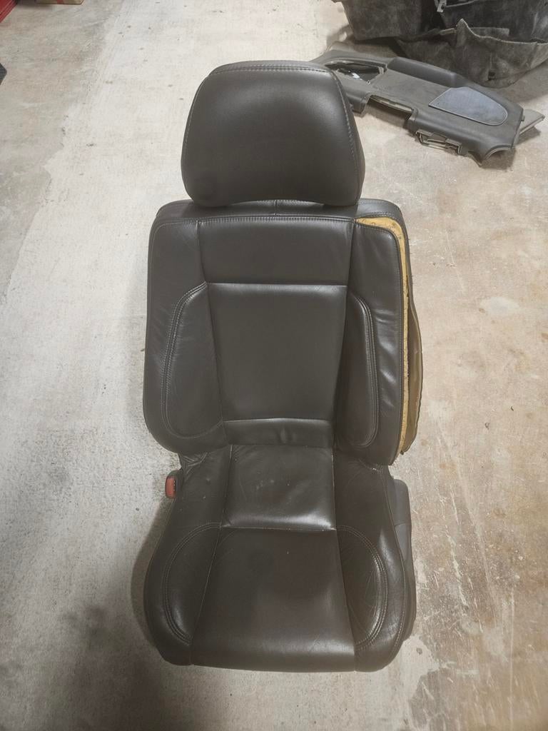 Volvo c70 1999 bestuurderstoel zwart leer, Auto-onderdelen, Interieur en Bekleding, Ophalen, Gebruikt, Volvo