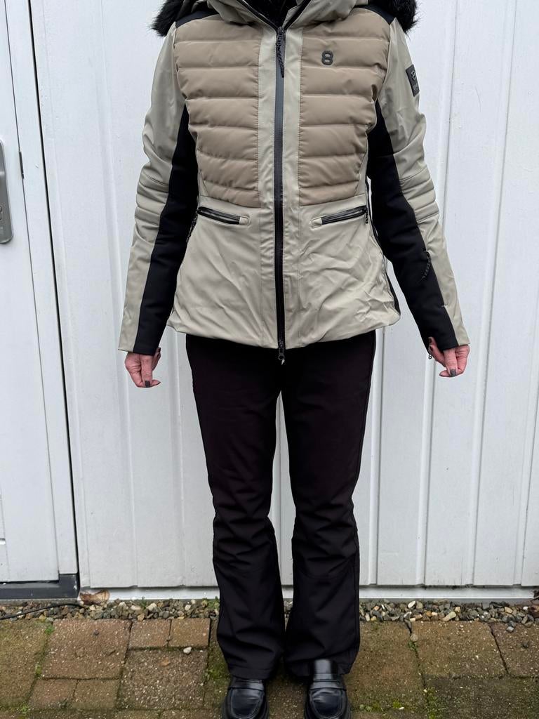 8848 Altitude Skipak Beige/Zwart Maat 42, Ophalen of Verzenden, Zo goed als nieuw, Maat 42/44 (L), Pak