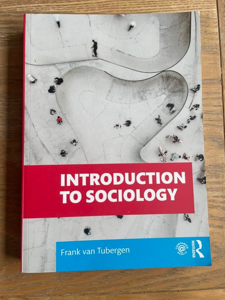 Introduction to sociology, Ophalen of Verzenden, Beta, Zo goed als nieuw, WO