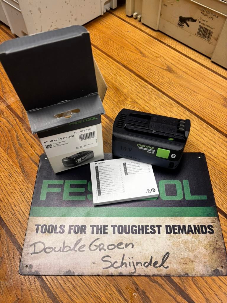 Nieuwe Festool BP 18 Li 5,0 Ah ASI Accu Bluetooth