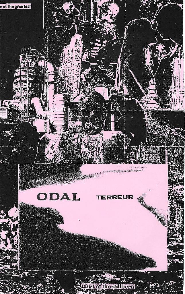 odal/terreur-electronic/punk/noise/industrial-clear vinyl+in, Verzenden, 7 inch, Single, Zo goed als nieuw