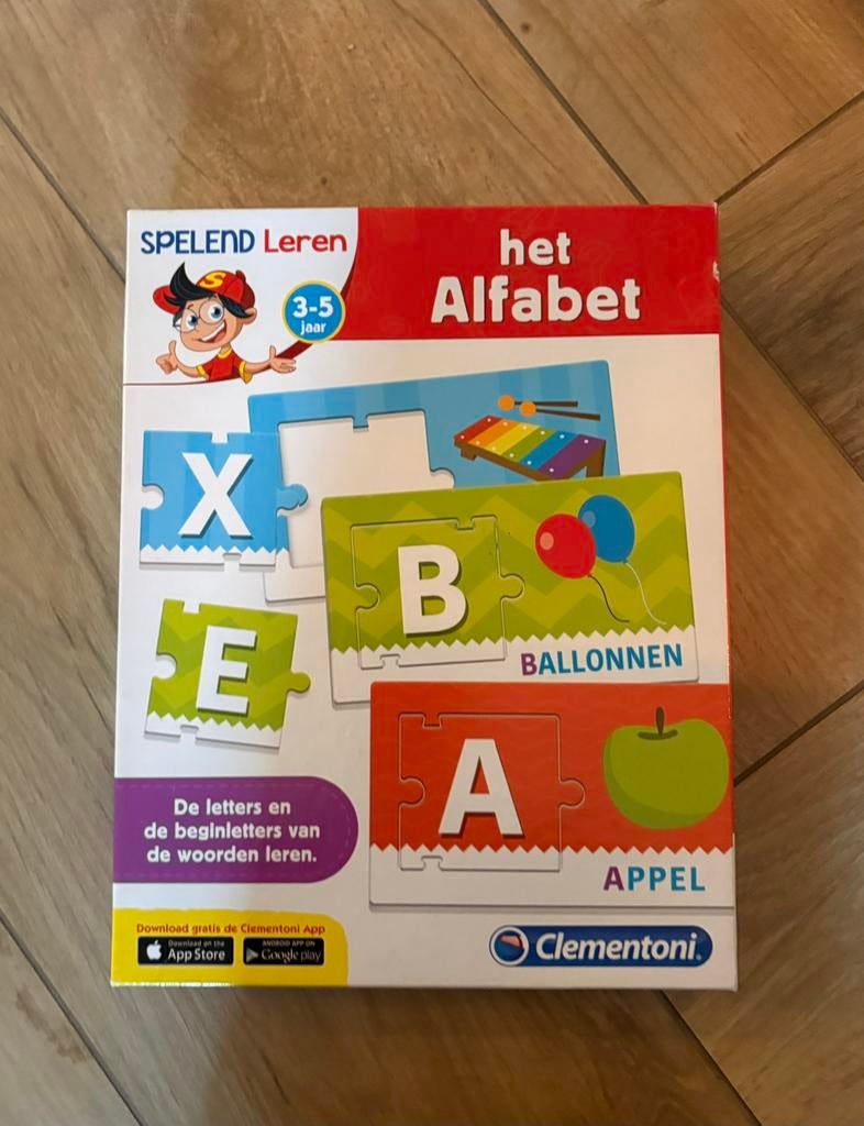 Het alfabet spelend leren 3-5 jaar., Ophalen of Verzenden, Zo goed als nieuw