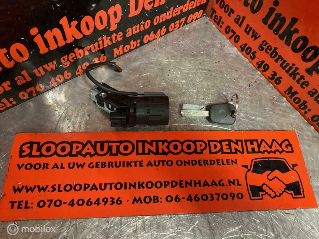Peugeot 208 Citroen ('12-'19) Contactslot + Sleutel 36454600, Ophalen of Verzenden, Gebruikt