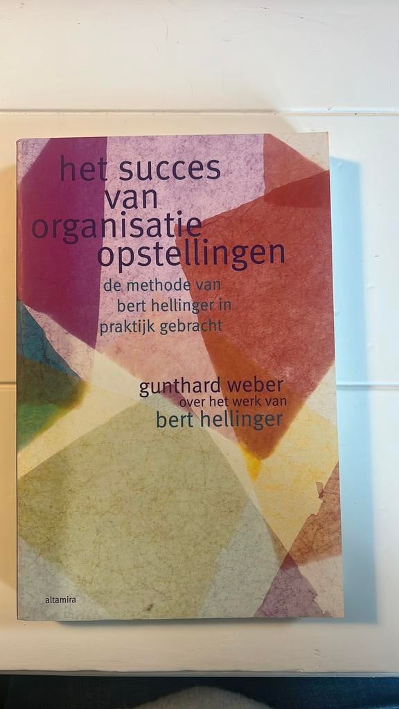 Het succes van organisatieopstellingen, Boeken, Achtergrond en Informatie, Ophalen of Verzenden, Zo goed als nieuw, Overige onderwerpen