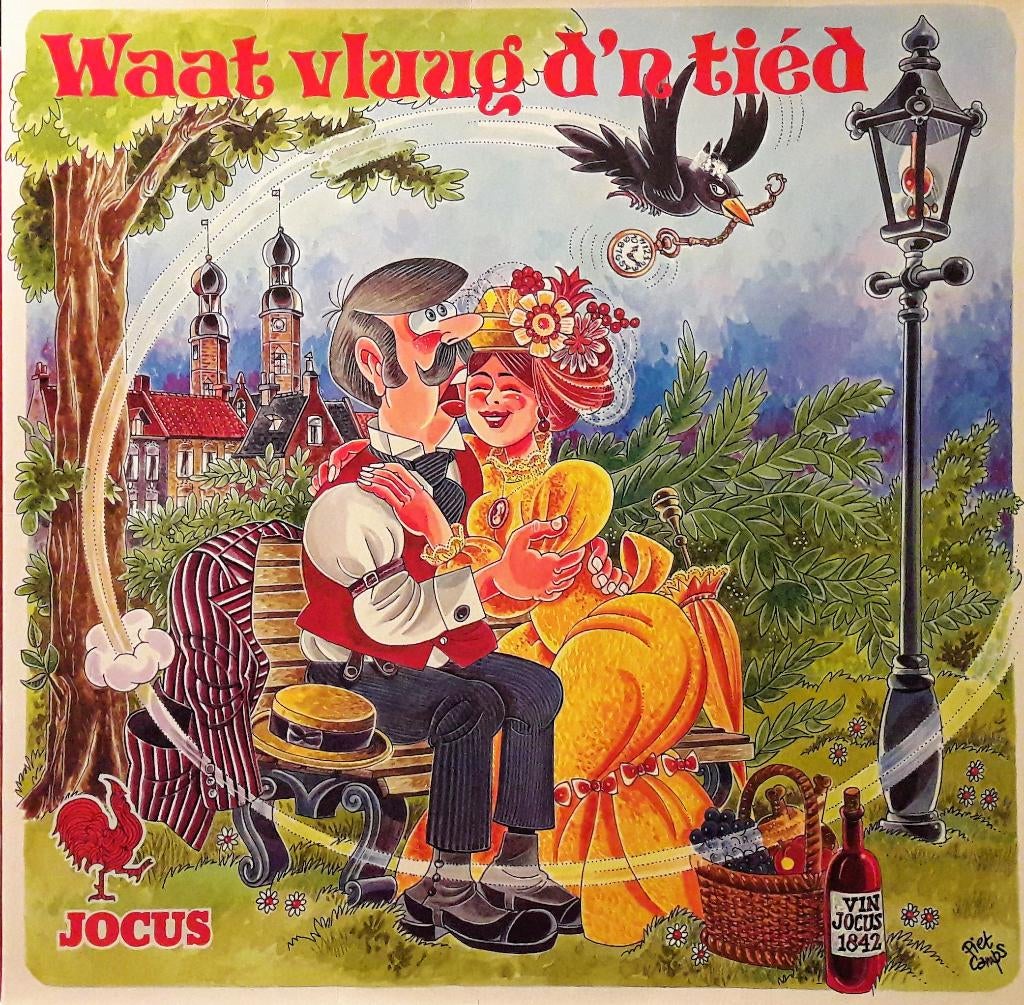 LP - Waat vluug d'n tied - Venlose Vastelaovesdaag, Ophalen of Verzenden, Zo goed als nieuw, 12 inch, Streekmuziek