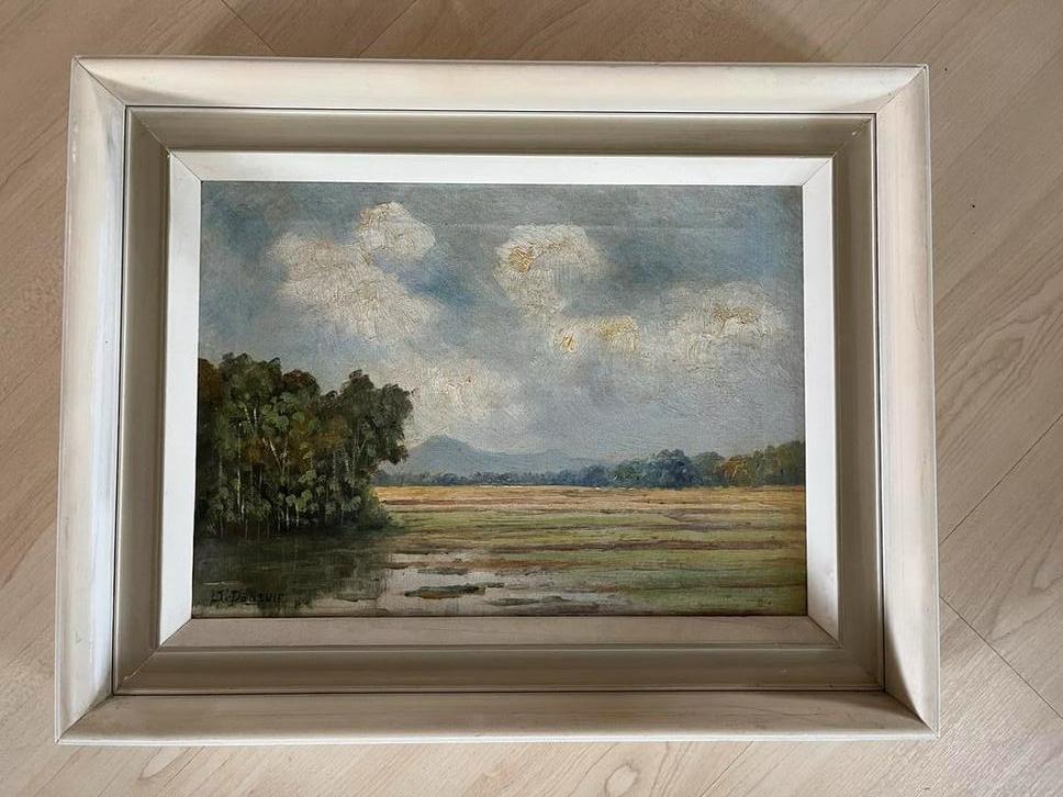 Schilderij indonesie, Antiek en Kunst, Kunst | Schilderijen | Klassiek, Ophalen