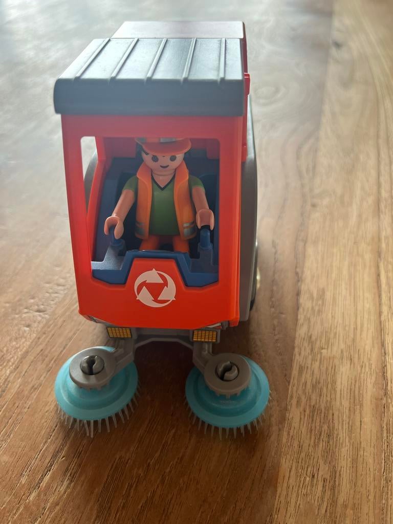 Playmobil 4045 Bezemwagen - Schoonmaakwagen, Ophalen of Verzenden, Gebruikt, Los playmobil