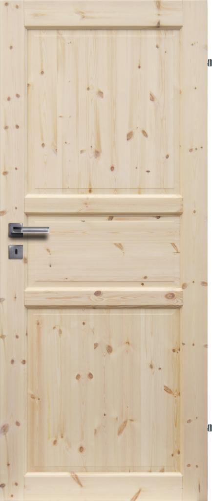 Nieuwe grenen deur / deuren/  paneeldeur / paneeldeuren., Doe-het-zelf en Verbouw, Deuren en Horren, Ophalen, 80 tot 100 cm, Binnendeur