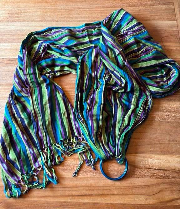 Baby draagdoek ringsling geweven, Kinderen en Baby's, Babydragers en Draagdoeken, Overige merken, Zij, Overige typen, Ophalen of Verzenden