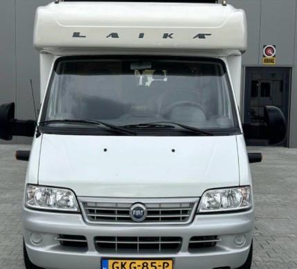 Laika Ecovip 7.1 Te koop leuke sterke camper met XXL garage., Caravans en Kamperen, Campers, Ringverwarming, Fiat, Gaslek-detector