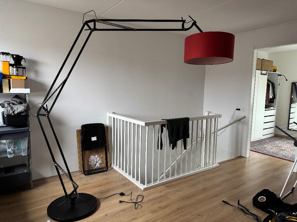 It's About Romi Milano XL Vloerlamp, Ophalen, Zo goed als nieuw, Metaal, 200 cm of meer