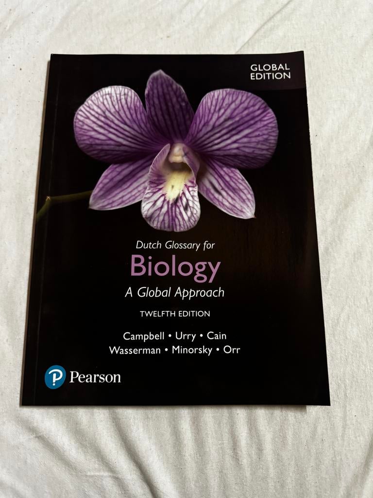 Biologie: A Global Approach - Campbell, Boeken, Ophalen of Verzenden, Beta, Zo goed als nieuw, HBO