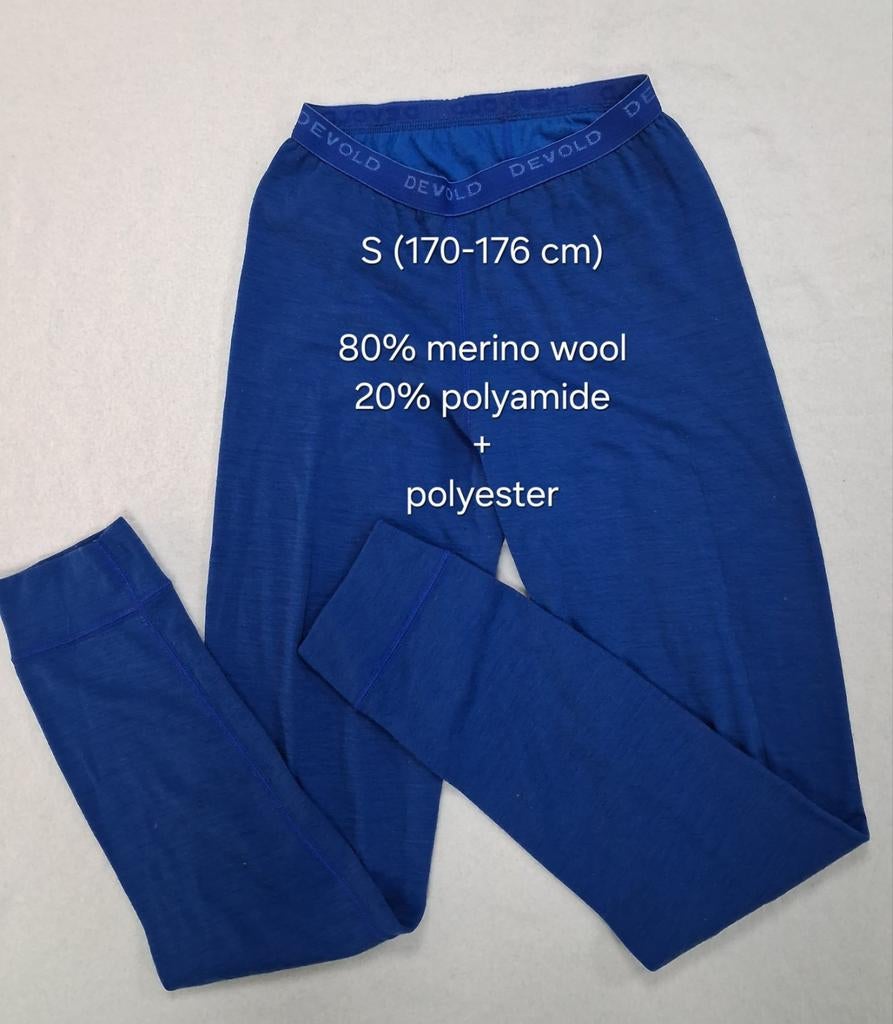 Merino Woll 'Devold' (Thermo) Leggings voor Dames (S), Maat 38/40 (M), Zwart, Ophalen of Verzenden, Fitness of Aerobics