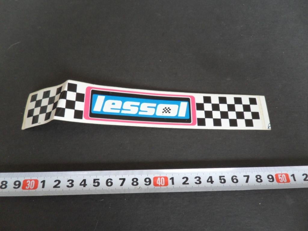 sticker LESSOL, Verzamelen, Stickers, Zo goed als nieuw, Ophalen