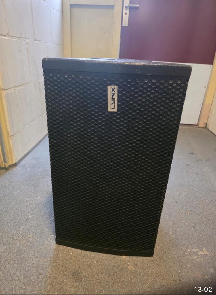 BOXXLINE CXA-12 actieve speakers 6 stuks – professioneel PA, Overige merken, Gebruikt, Ophalen of Verzenden, 120 watt of meer