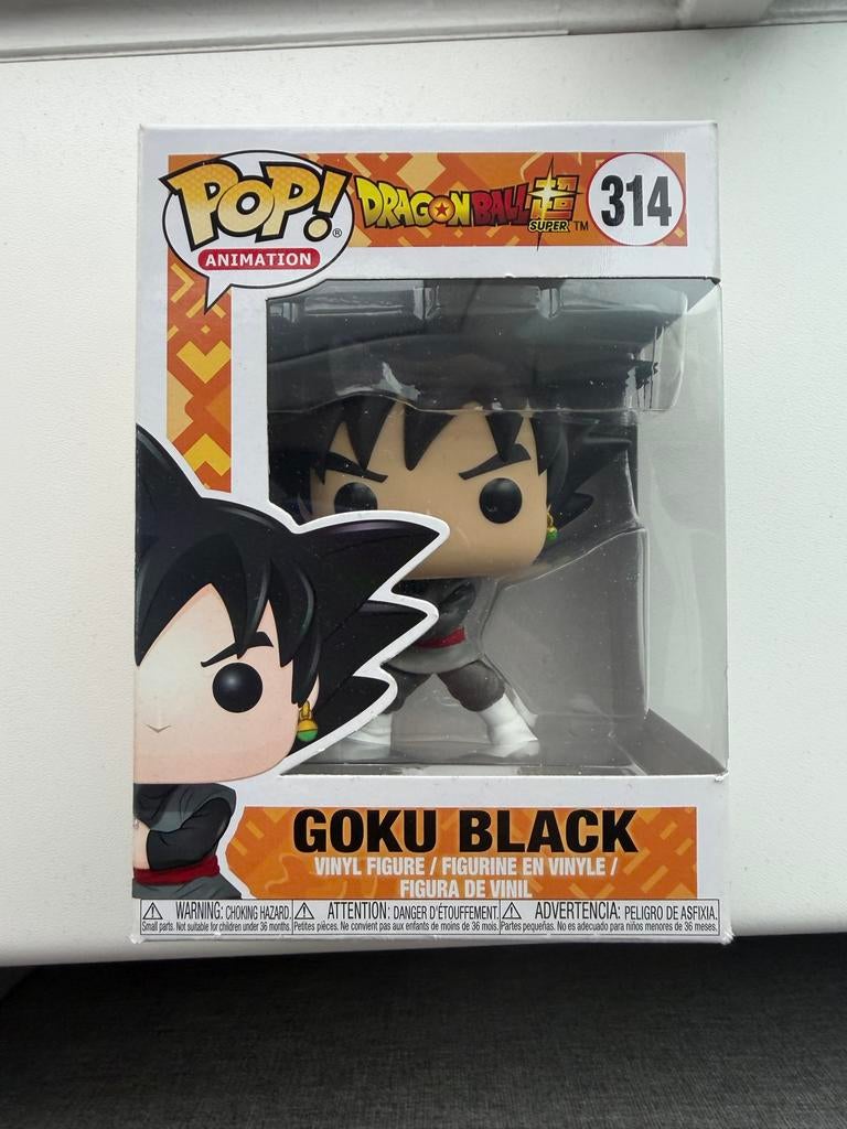 Funko Pop! Dragon Ball Super - Goku Black #314, Ophalen of Verzenden, Zo goed als nieuw