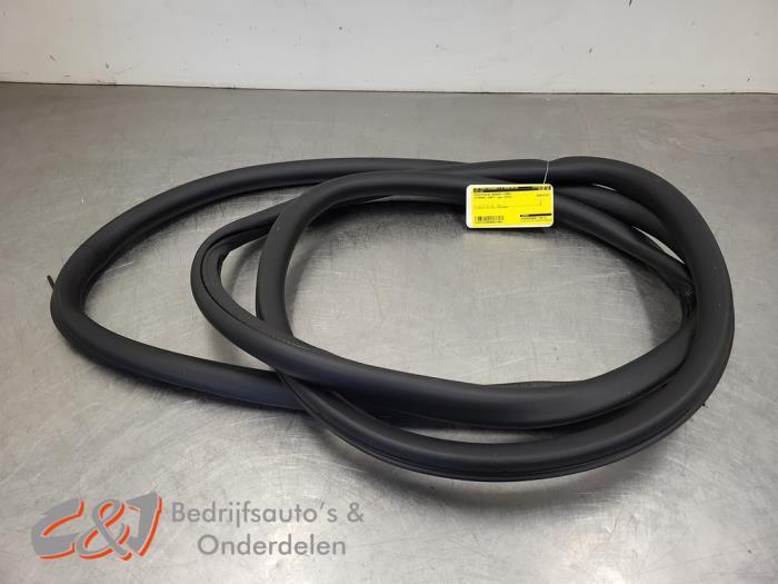 Schuifdeur Rubber links van een Citroen Jumpy