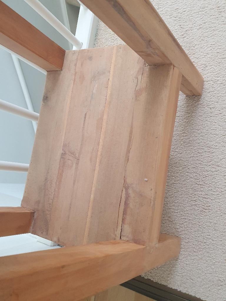 Teak krukje, Ophalen, Zo goed als nieuw, Hout