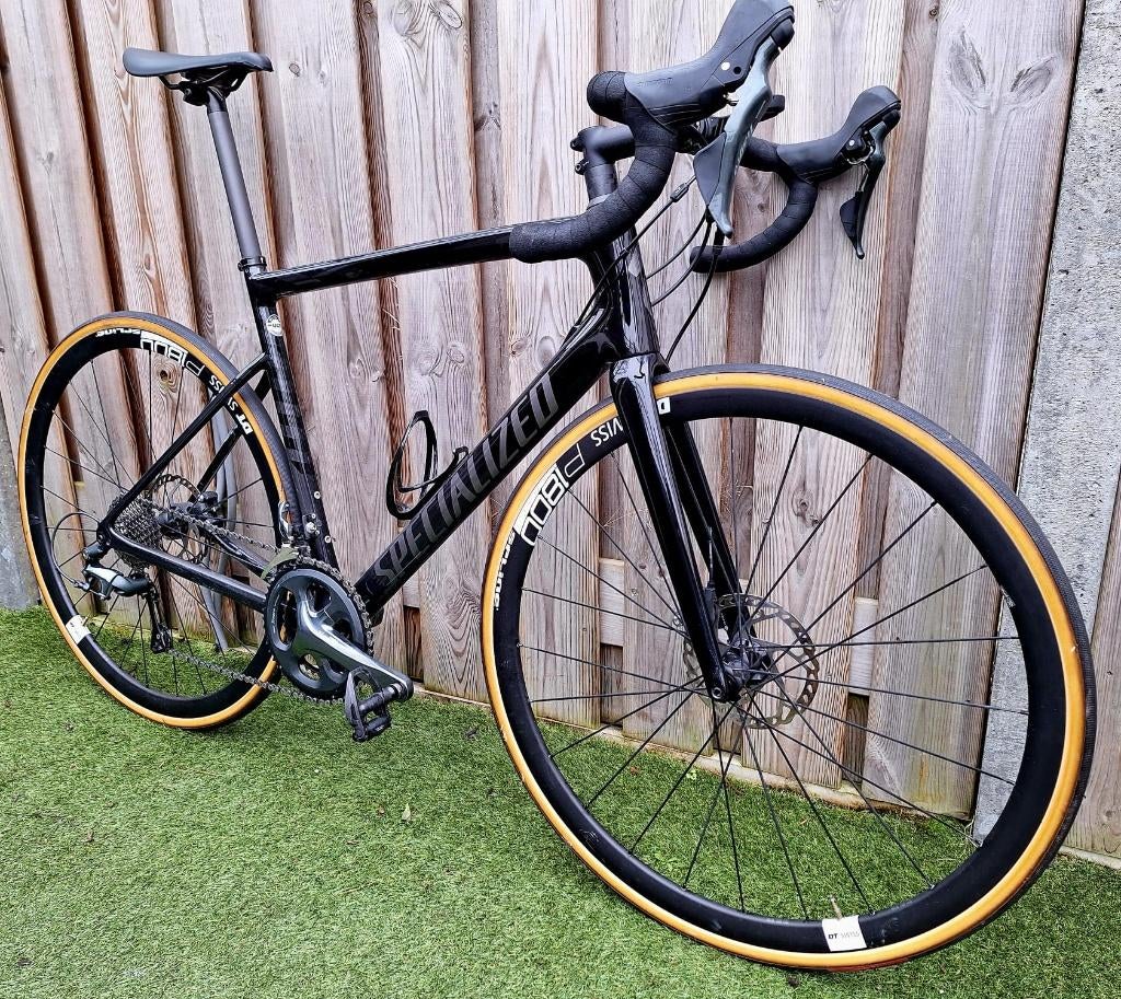 Specialized Tarmac SL6 zwart maat 56, Fietsen en Brommers, 28 inch, Gebruikt, Carbon, Meer dan 20 versnellingen
