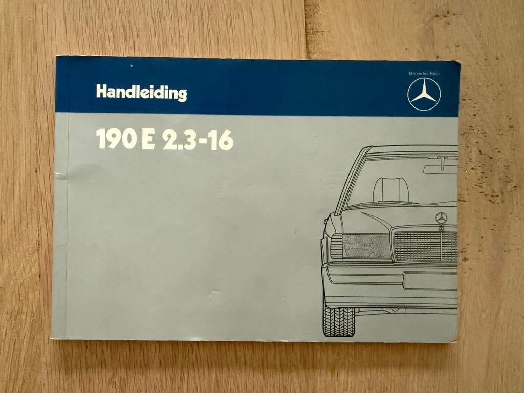Handleiding w201 Mercedes 190E 2.3-16 201034, Ophalen of Verzenden