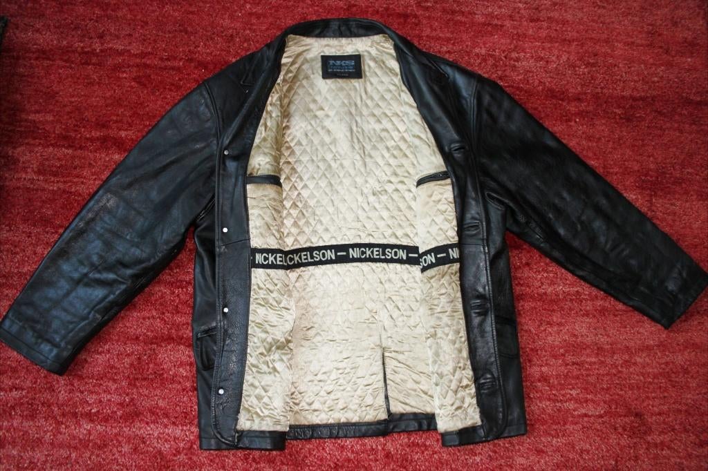 Nickelson Lerenjas maat XXL zwart, Kleding | Heren, Ophalen of Verzenden, Gedragen, Overige maten, Zwart