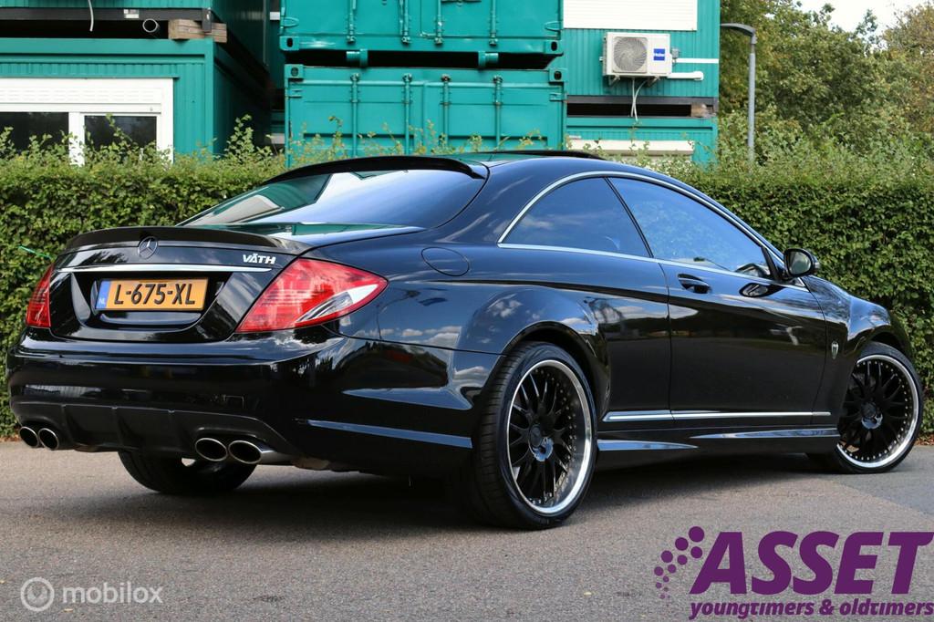 Youngtimer Mercedes CL500 V8 aut VÄTH tuning 460pk schuifda, Auto's, Mercedes-Benz, Automaat, 5461 cc, Achterwielaandrijving, Gebruikt