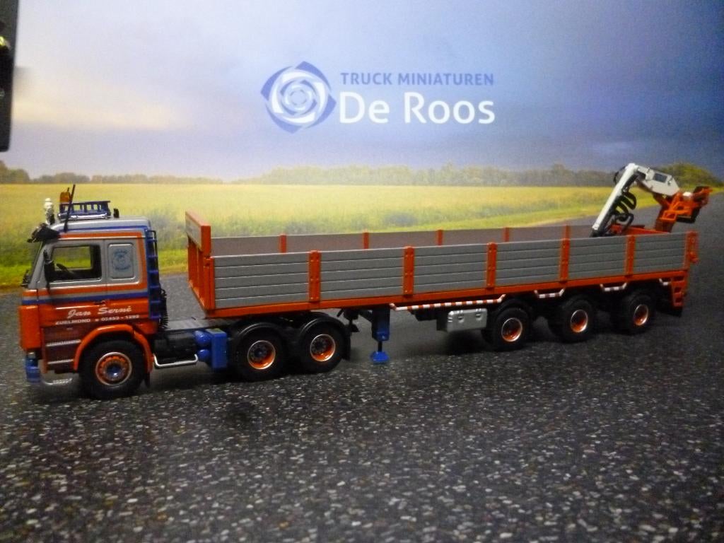 Tekno Scania 143 Jan Serne met certificaat, Ophalen of Verzenden, Nieuw, Bus of Vrachtwagen, Tekno