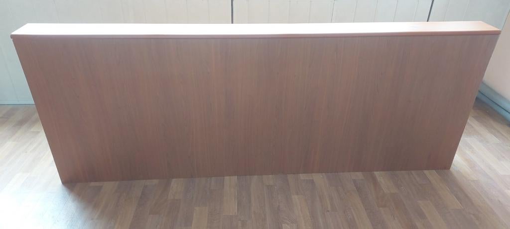 Gratis Houten Hoofdbord 2-persoons lichtbruin, Huis en Inrichting, Barren, Ophalen, Gebruikt