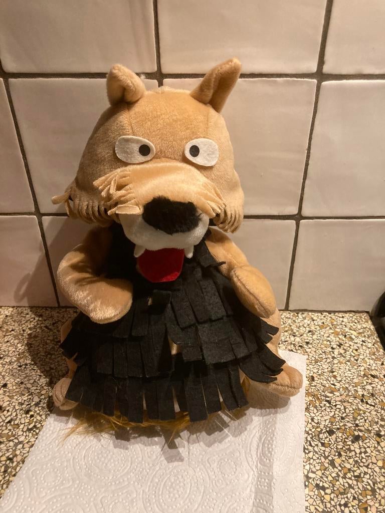 Bor de wolf handpop, Ophalen of Verzenden, Zo goed als nieuw, Overige typen
