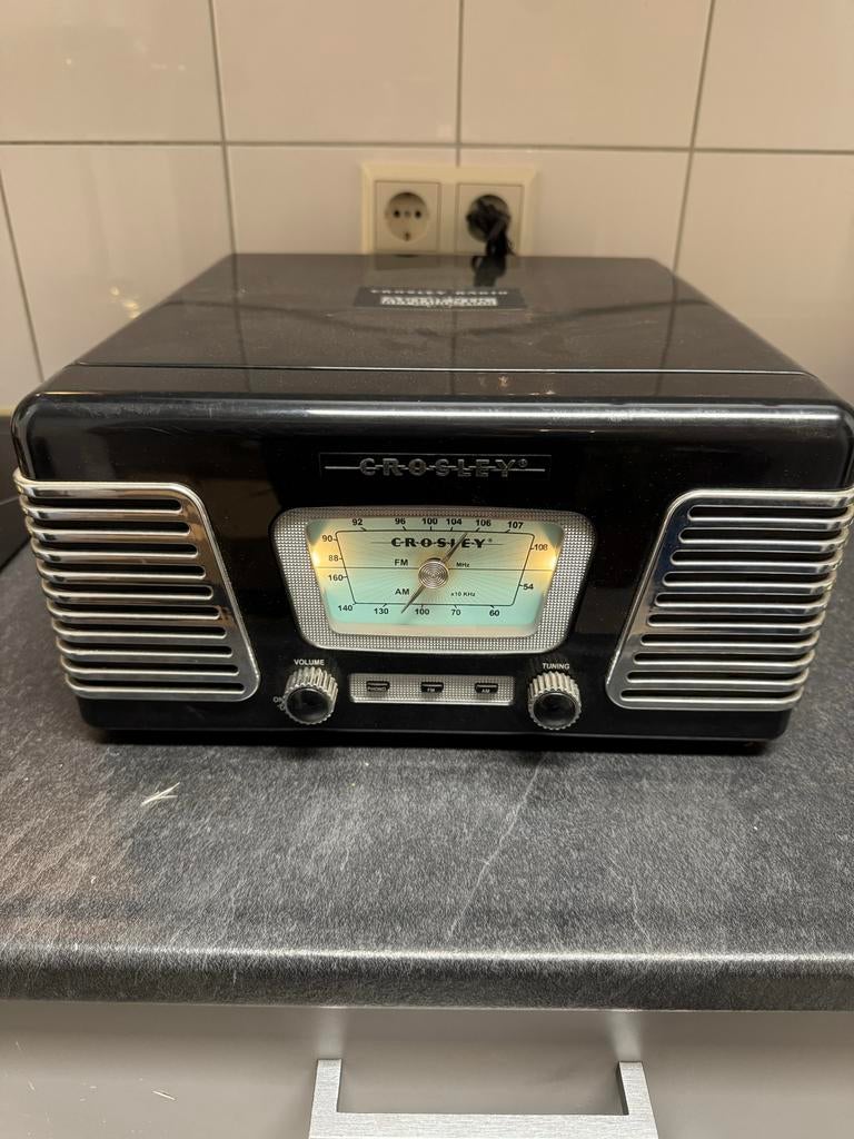 Crosley Platenspeler met Sony Speakers, Audio, Tv en Foto, Platenspelers, Gebruikt, Platenspeler, Overige merken, Automatisch