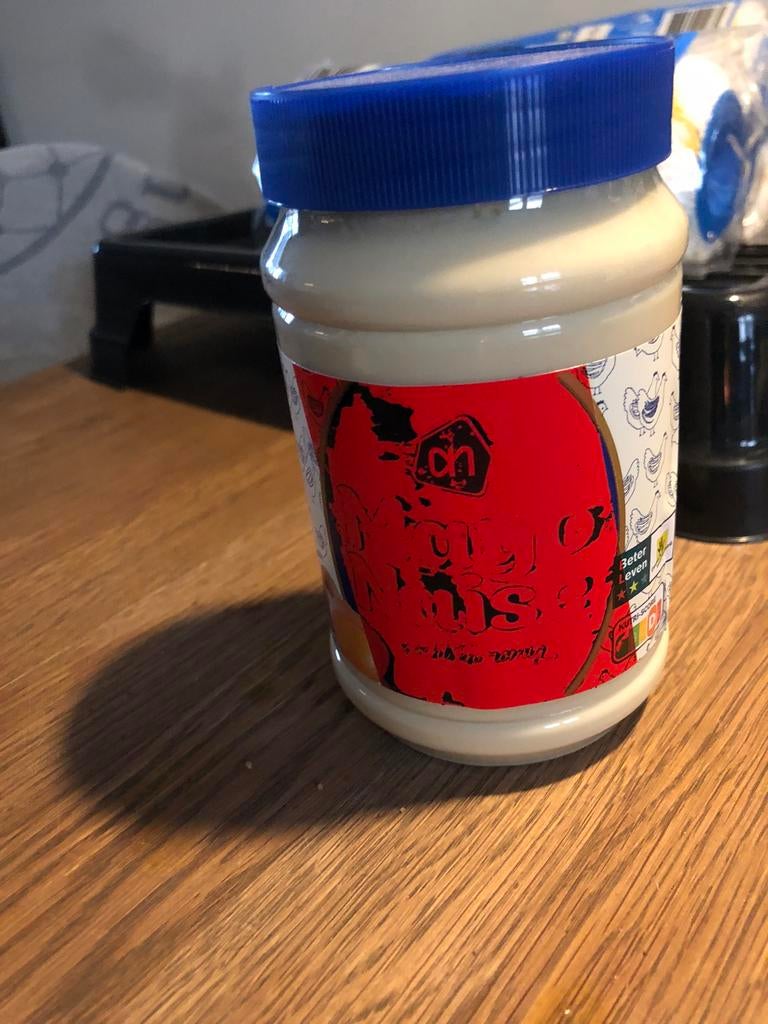 Fout druk mayo, Ophalen of Verzenden, Zo goed als nieuw