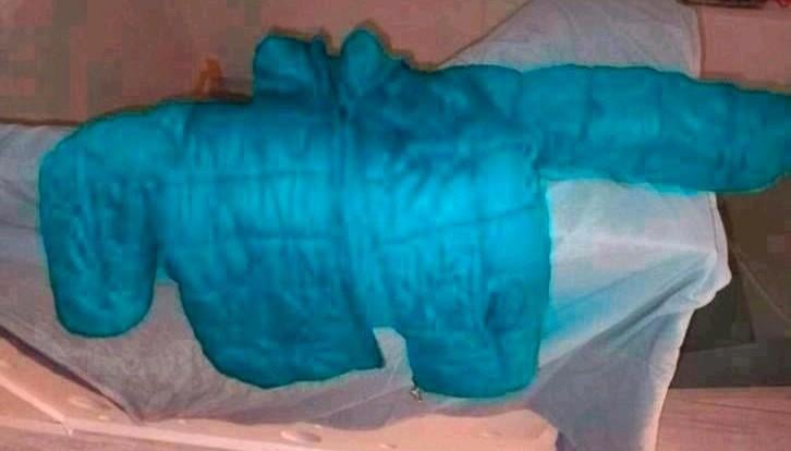 Winterjas/ tussenjas blauw strik gevoerd valt maat 92 jas, Ophalen of Verzenden, Gebruikt, Meisje, Jas