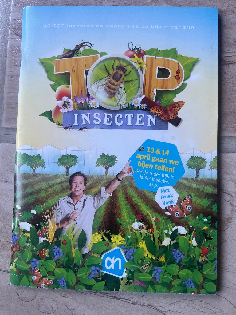 TOP Insecten Stickeralbum – met Freek Vonk!, Verzamelen, Supermarktacties, Albert Heijn, Ophalen of Verzenden