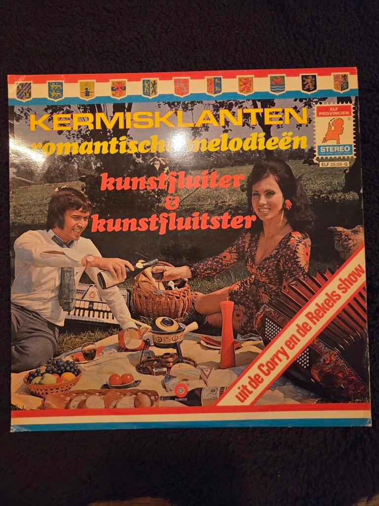 Lp vinyl Kermisklanten romantische melodieën, Ophalen of Verzenden, Gebruikt, 12 inch, Levenslied of Smartlap