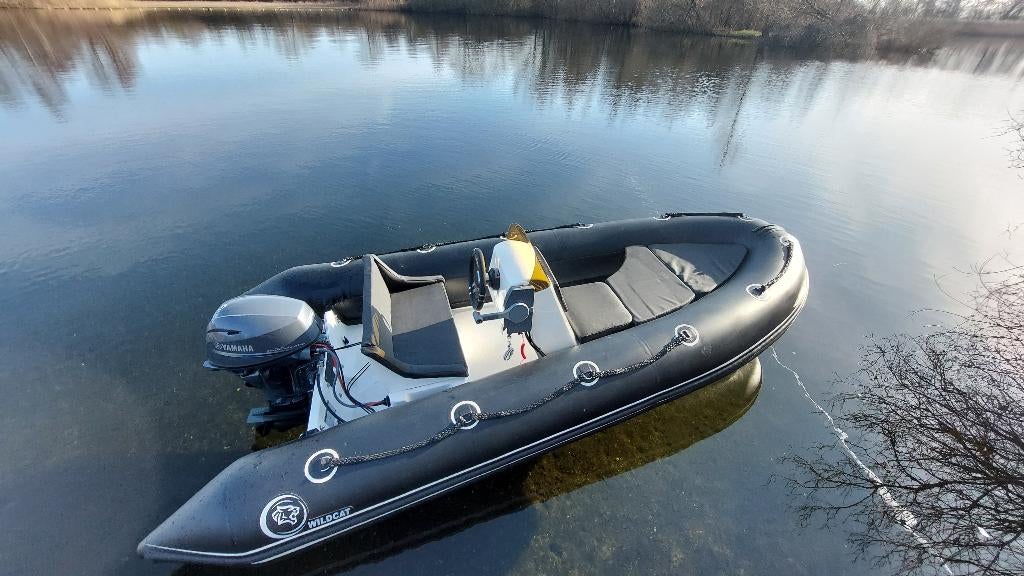 Wildcat 410 Sundeck RIB 2024 met Yamaha 25 pk Viertakt, 4 m, Zo goed als nieuw, Wildcat, .