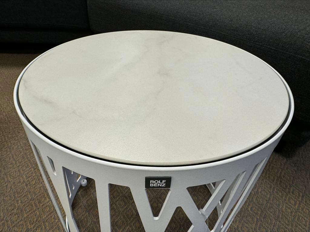 Nieuw Rolf Benz 8330 407 Bijzettafel Kerakiek emperador, Nieuw, Ophalen of Verzenden, 60 cm of meer, Rechthoekig