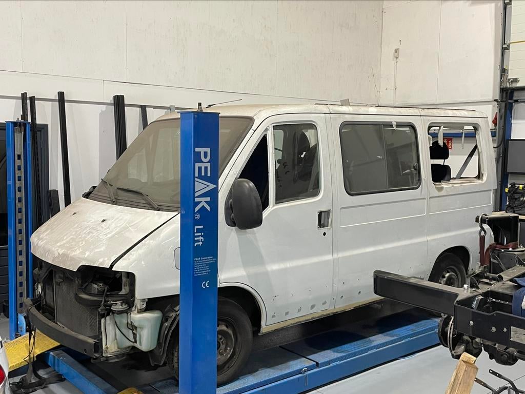 Fiat 9 persoons bus, Ophalen, Fiat