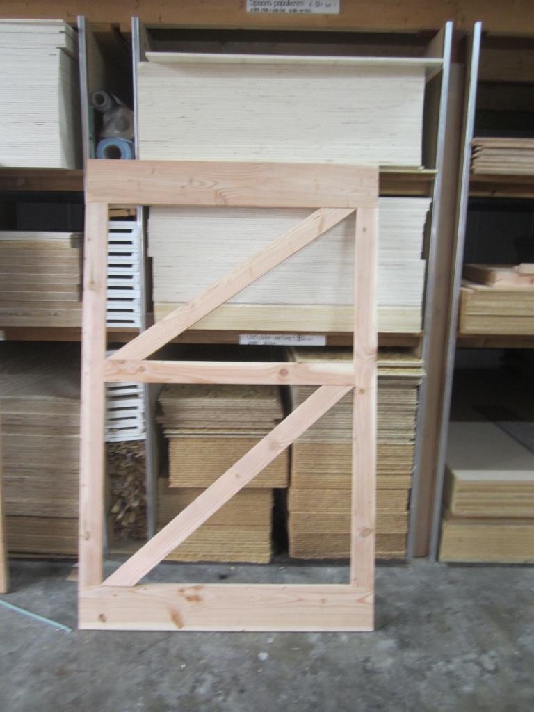 deurframes douglas voor overkapping of tuinhuis, Doe-het-zelf en Verbouw, Deuren en Horren, Ophalen, 80 tot 100 cm, Nieuw, Buitendeur